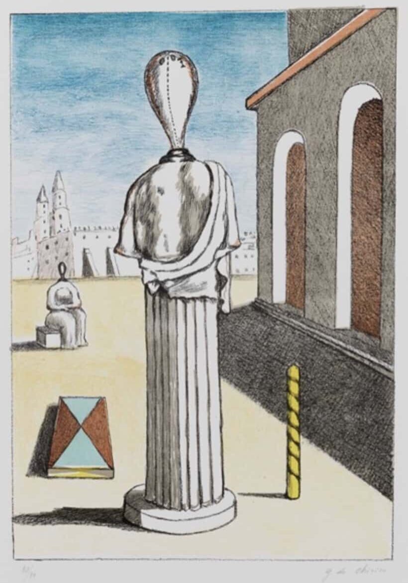 Giorgio de Chirico (1888-1978), La Musa, 1973 (497x334) 